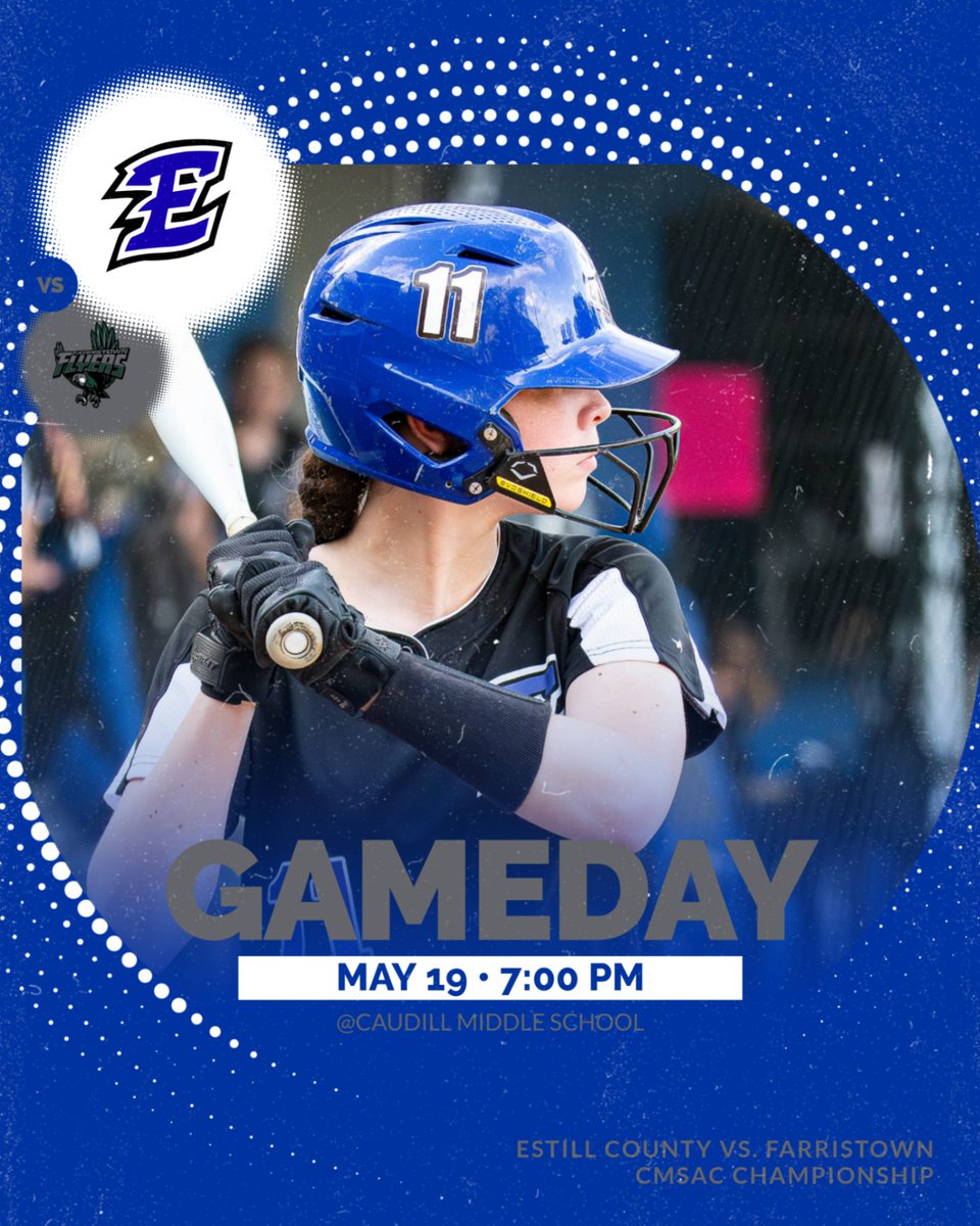 Good luck to the ECMS Softball team competing for the CMSAC Championship tonight at B. Michael Caudill Middle School!