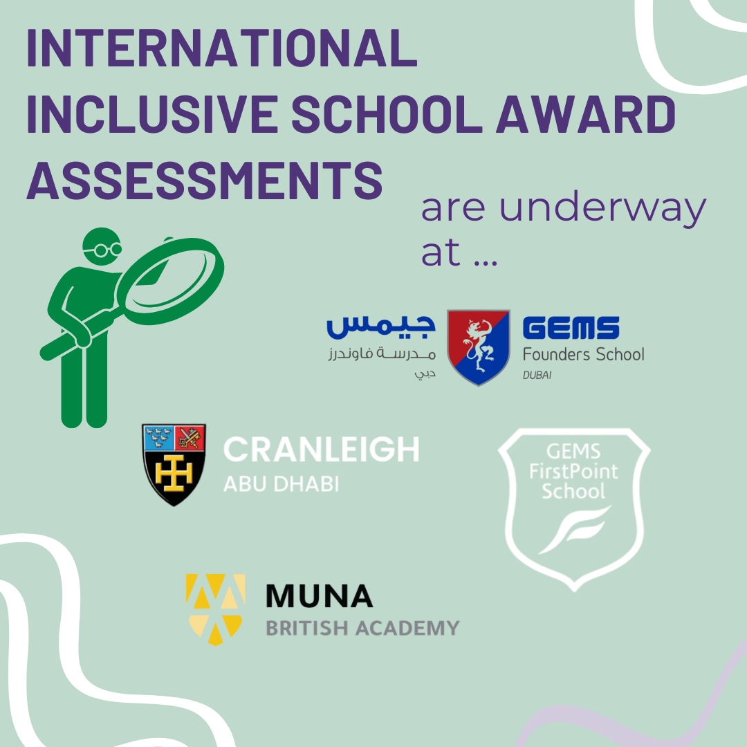Assessments Underway Across the Middle East!

This morning, our IQM Assessor Team officially kicked off the first wave of International Inclusive School Award assessments in the region — and what a start it’s been! 🙌