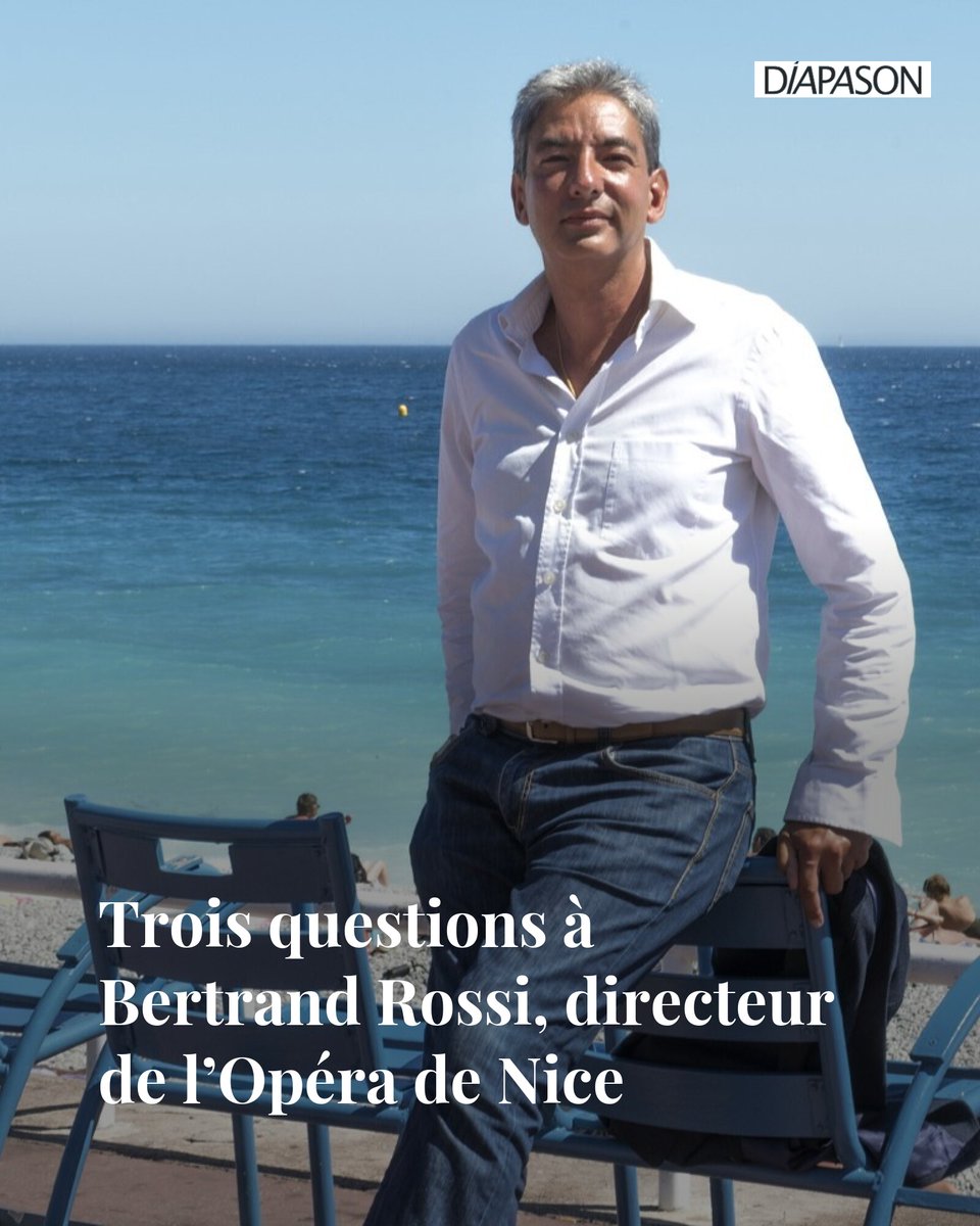 Trois questions à Bertrand Rossi, directeur de l’Opéra de Nice
➡️ l.diapasonmag.fr/Im
