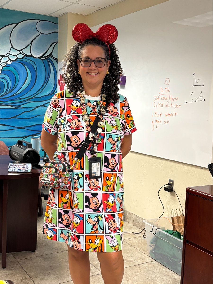 Show your style dress down day at RMS, can you tell where AP Lomascolo likes to go on here days off?