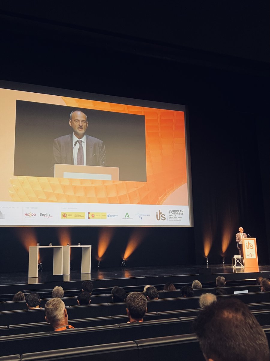 Excited to officially open the 16th ITS European Congress in Seville on behalf of <a href="/ERTICO/">ERTICO - ITS Europe</a> #ITSEurope! <a href="/ITS_Congresses/">ITS Congresses</a> 
Welcome to Seville—let’s shape the #mobility of tomorrow. #clean, #resilient &amp; #connected.🌍
#ITS2025 #SmartMobility #ITSCongress #ERTICO