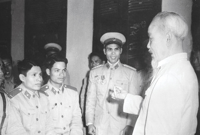 VPA_Soldier's tweet image. Today we celebrate the 135th birthday of Uncle Ho Chi Minh - beloved father of the Armed Forces