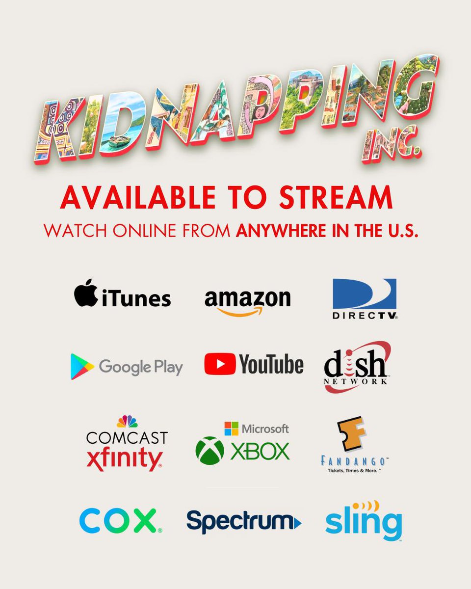 Kidnapping Inc. is available to stream online across the US &amp; Canada! 

Kidnapping Inc. disponib anliy sou divès platfòm Etazini ak Kanada! 

#KidnappingInc #HaitianCinema