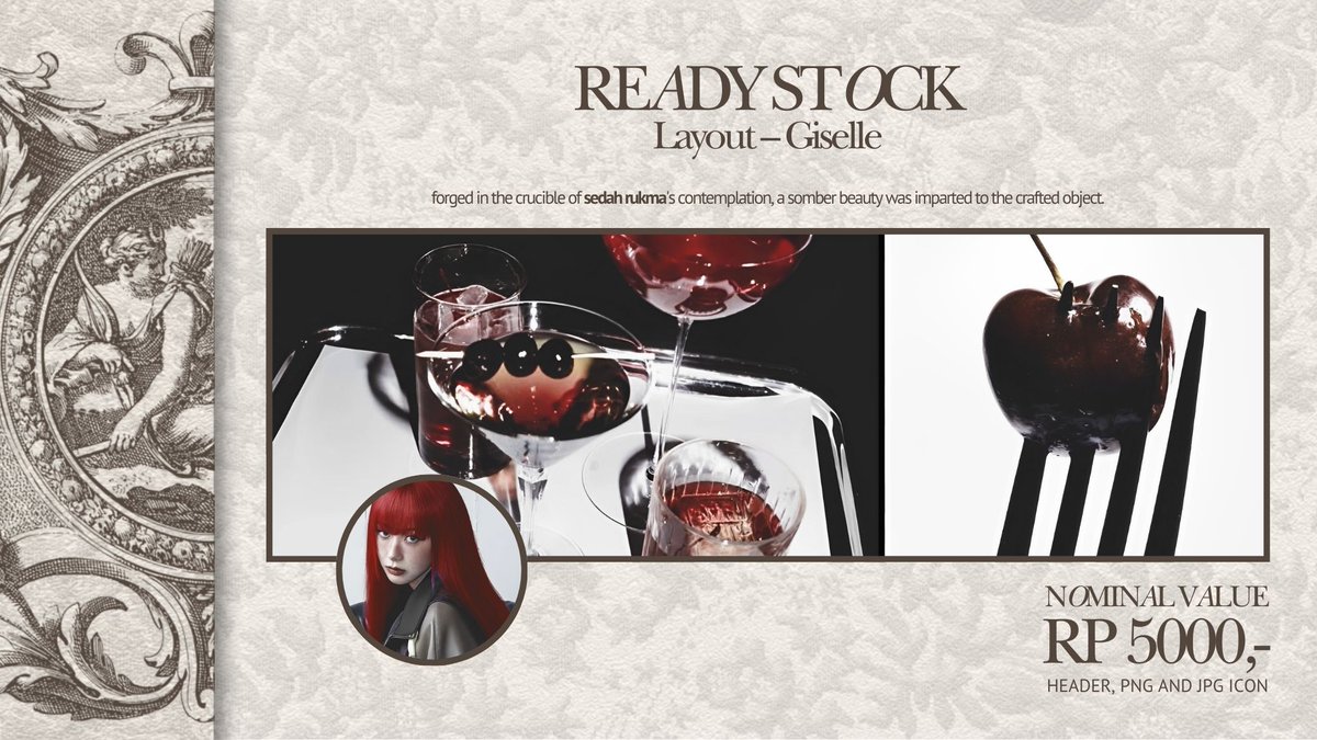 Any interactions are appreciated!

Ready layout - Giselle, priced at RP 5,000,-/each includes png and jpg icon. Don’t hesitate to knock my DM if you’re interested.

#zonauang #zonajajan