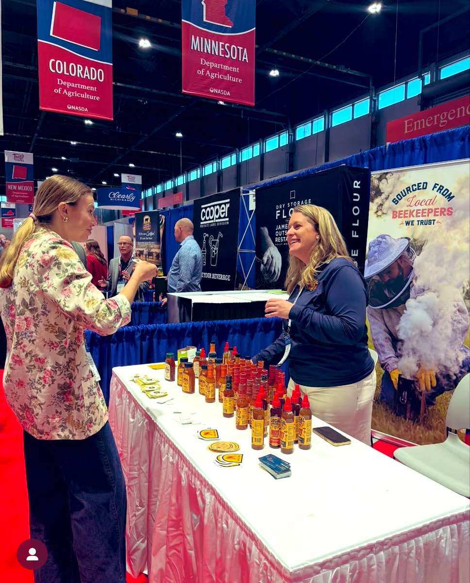 Day 2 of A Taste of the States: Chicago brought bold spices, fresh produce &amp; standout chef demos. We welcomed Tokyo buyers &amp; spotlighted Michigan, Virginia &amp; Oregon products with Chefs Rick Paniagua &amp; <a href="/RichieFarina/">richard farina</a>. On to Day 3 <a href="/NatlRestShow/">National Restaurant Association Show</a> - let’s do this! #food #restaurant