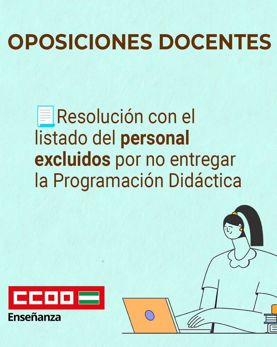 CCOO Enseñanza Sevilla tweet media