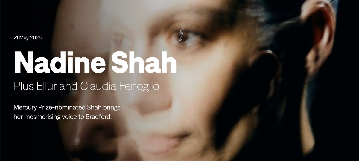 Amazing to see Launchpad supported artist <a href="/claudiafeno/">claudia fenoglio</a> opening for <a href="/nadineshah/">Nadine Shah</a> alongside <a href="/ellurmusic/">Ellur</a> at St George’s Hall this Wednesday! 

Get your tickets here 👉 bradford2025.co.uk/event/nadine-s…