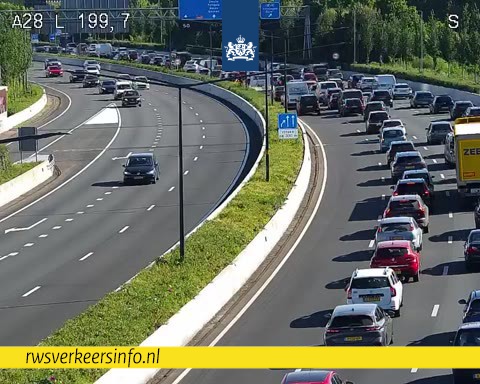 Ongeval op A28 bij Eelde en incident op N34 bij Zuidlaren