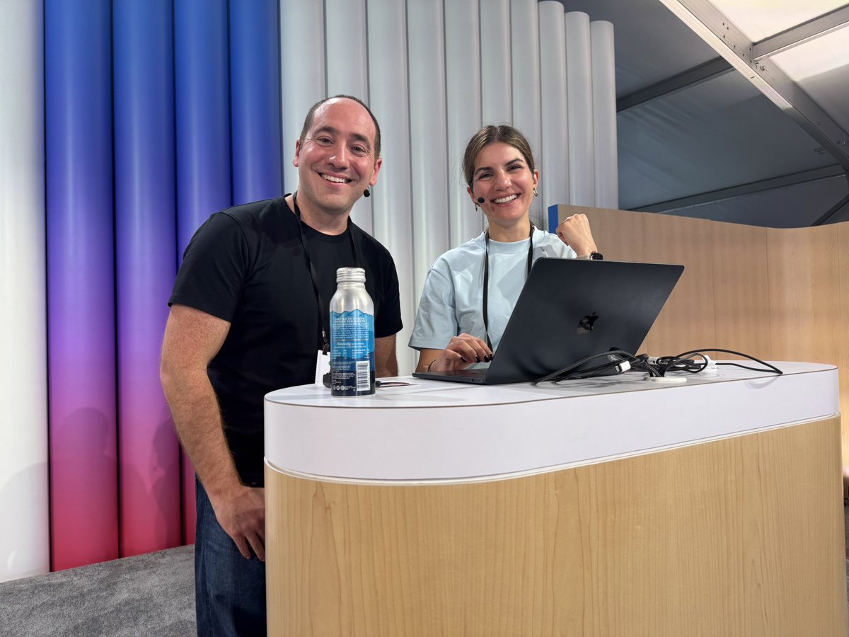 IO starts tomorrow! 🥳🚀@random_forestsand and I are getting ready to welcome you all! 🤗 Come to our talk tomorrow to learn what’s new in AI!