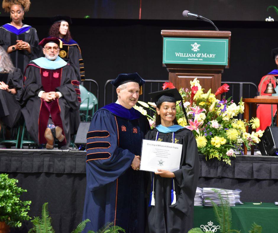 WMSOE's tweet photo. 🎓 Cheers to the Class of 2025! Joy, laughter &amp; a whole lot of heart at the W&amp;M School of Education Graduation Celebration. Here’s to the educators and leaders shaping tomorrow—your journey is just beginning! #WMSOE #wmGrad #TribePride https://t.co/OUr7ydPhF0