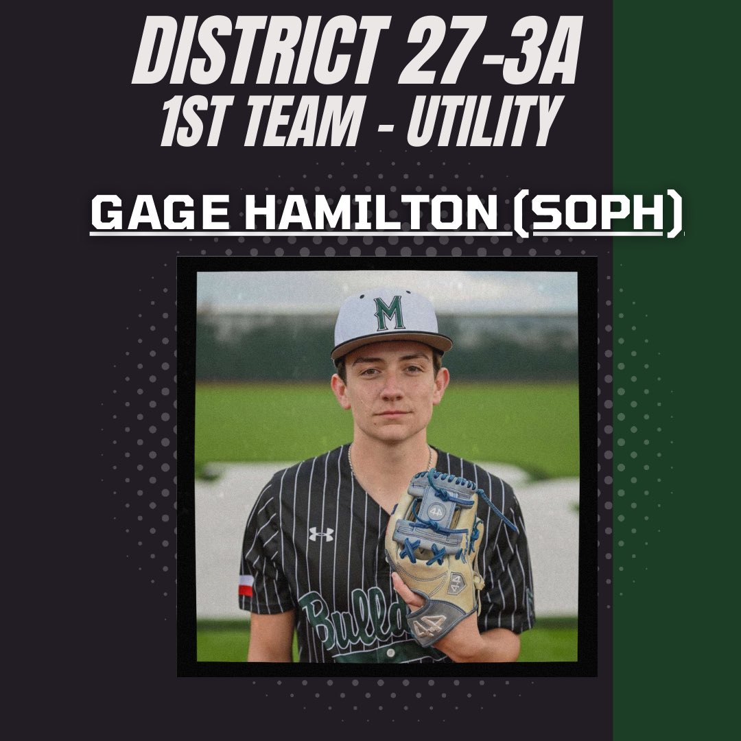Marion Bulldog Baseball (@baseball_marion) on Twitter photo Utility man sums it up for Gage. OF, SS, P? No problem. <a href="/GHAMI23812/">Gage Hamilton</a> hit .345, tied for the team lead in RBI, 2 wins with a 2.10 ERA, all while posting a 1.000 Fielding Percentage. Utility man sums it up for Gage. OF, SS, P? No problem. <a href="/GHAMI23812/">Gage Hamilton</a> hit .345, tied for the team lead in RBI, 2 wins with a 2.10 ERA, all while posting a 1.000 Fielding Percentage.