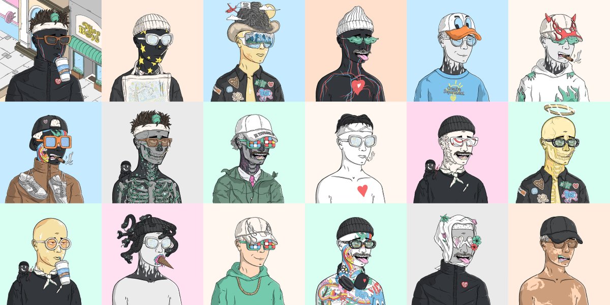 1/ Nice Boys, coming to Cardano this Friday, May 23.

An art-focused IP, aiming to bring back the joy of collecting NFTs. Just art, digital and physical.

Here’s everything you need to know ⬇️