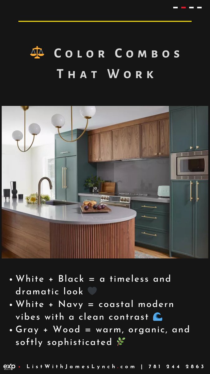 jamesreboston's tweet image. Thinking about updating your kitchen without the full reno price tag? Meet the Tuxedo Kitchen 🎩🖤⚪ – bold lowers, light uppers, high impact. Buyers LOVE the contrast 😍🔥💡
💸 Budget-friendly
📸 Listing-photo ready
🏠 Resale value booster
#HomeDesignGoals