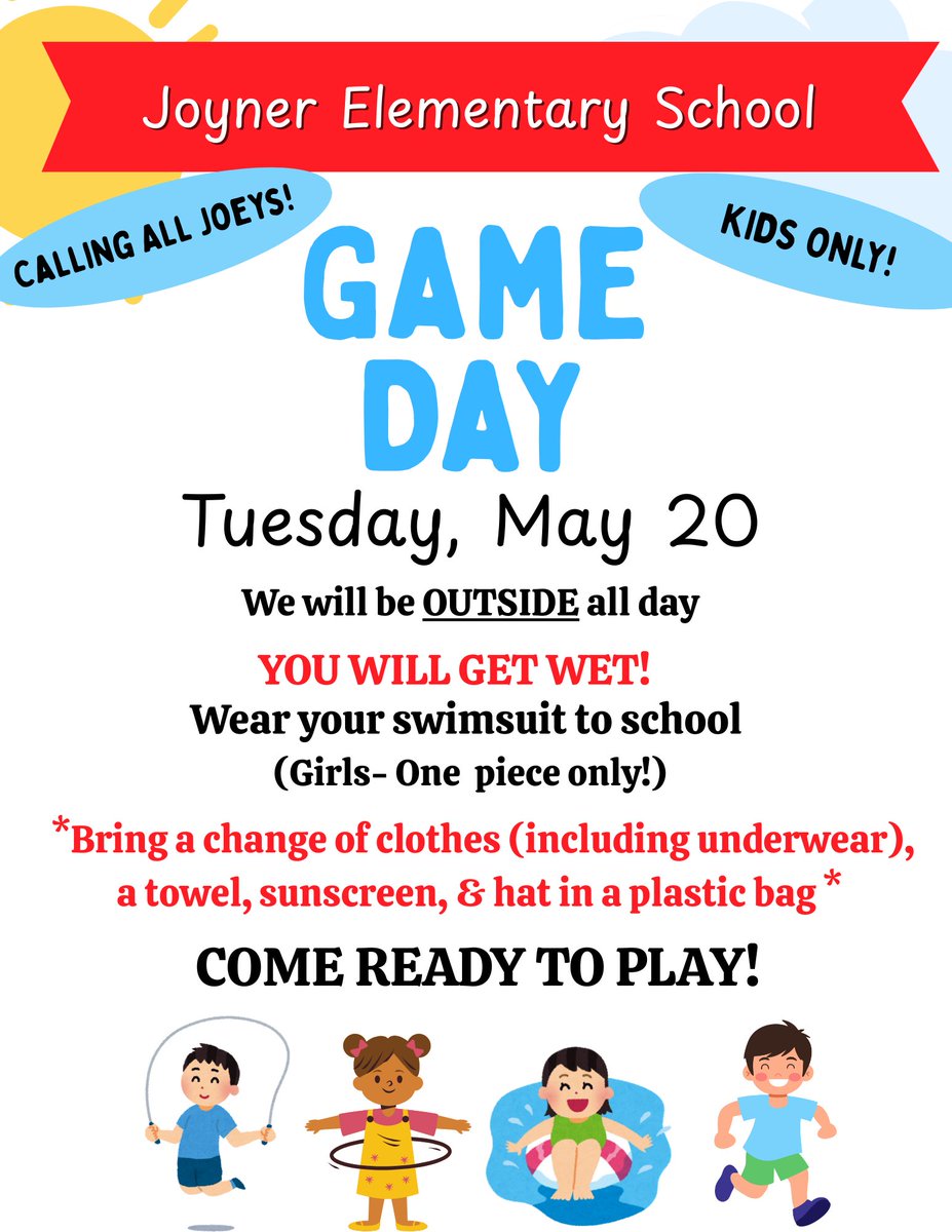 It’s coming…TOMORROW <a href="/joynerTPSD/">Joyner Elementary</a>