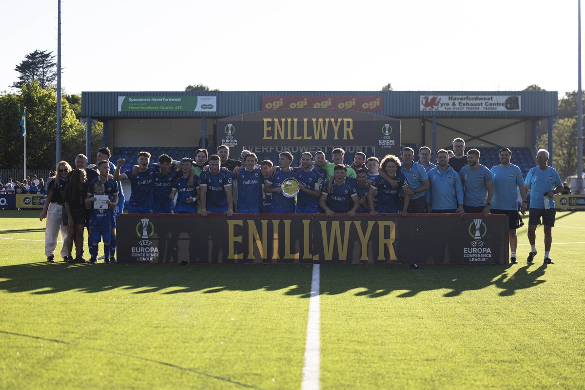 What a club. 🏆🇪🇺💙 <a href="/HaverfordwestFC/">Haverfordwest County AFC 🏴󠁧󠁢󠁷󠁬󠁳󠁿</a>