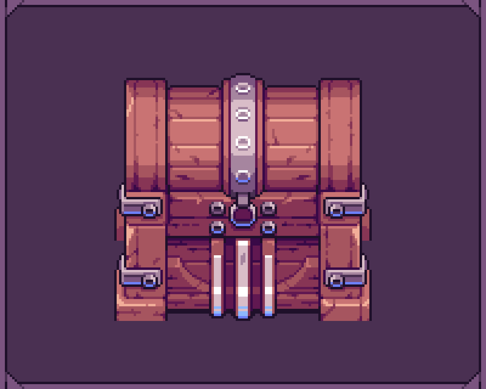 #chest #pixelart #ドット絵