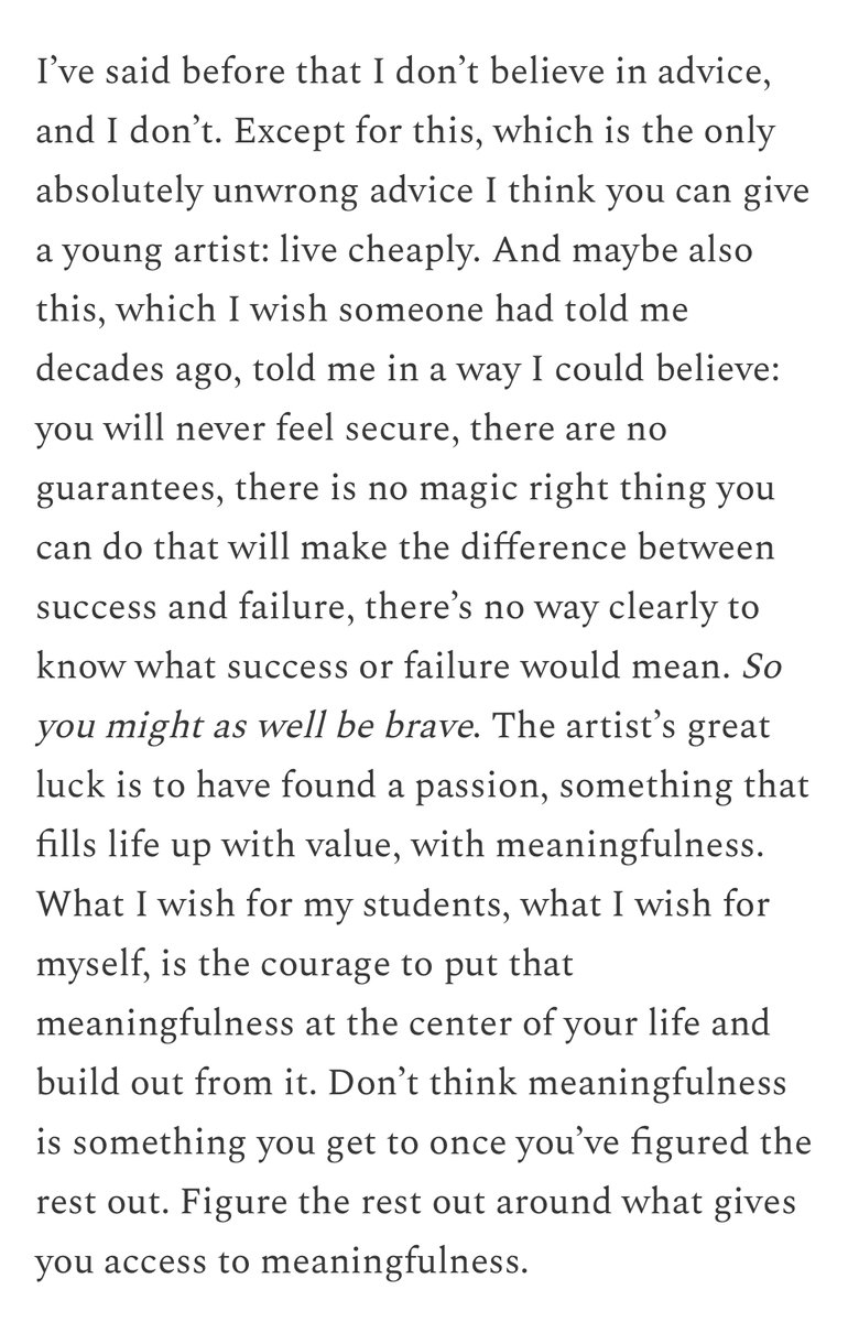 Money is important. Other things are more important. I wrote about what “making a living” looks like for one writer. Link in profile.