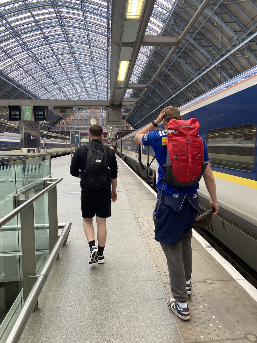 MANCHESTER UNITED - SALE REDS - CULTURAL TOUR TO BILBAO 2025 - TRAIN TWO - LONDON TO PARIS 🔴⚪️⚫️