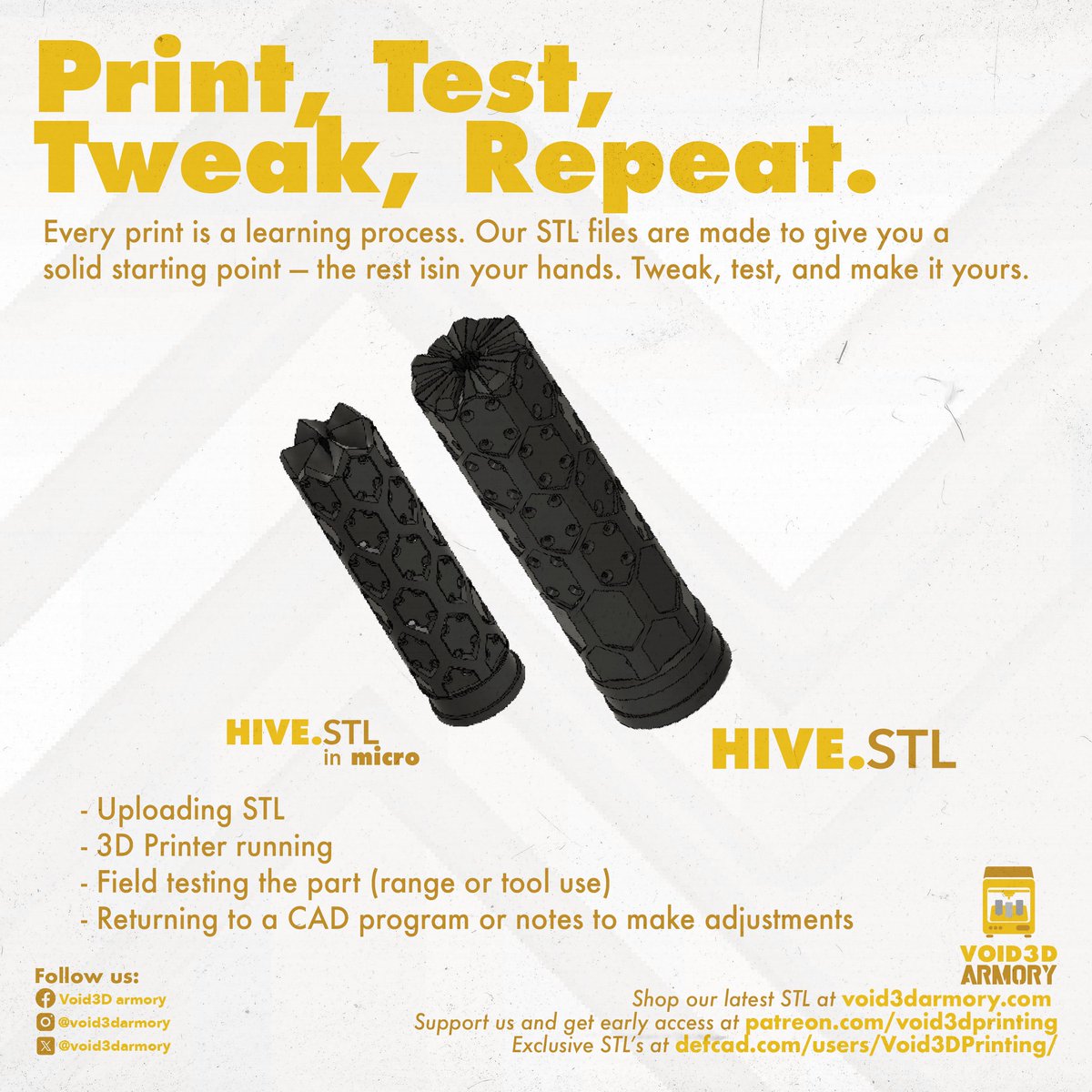 Void3D Printing tweet media