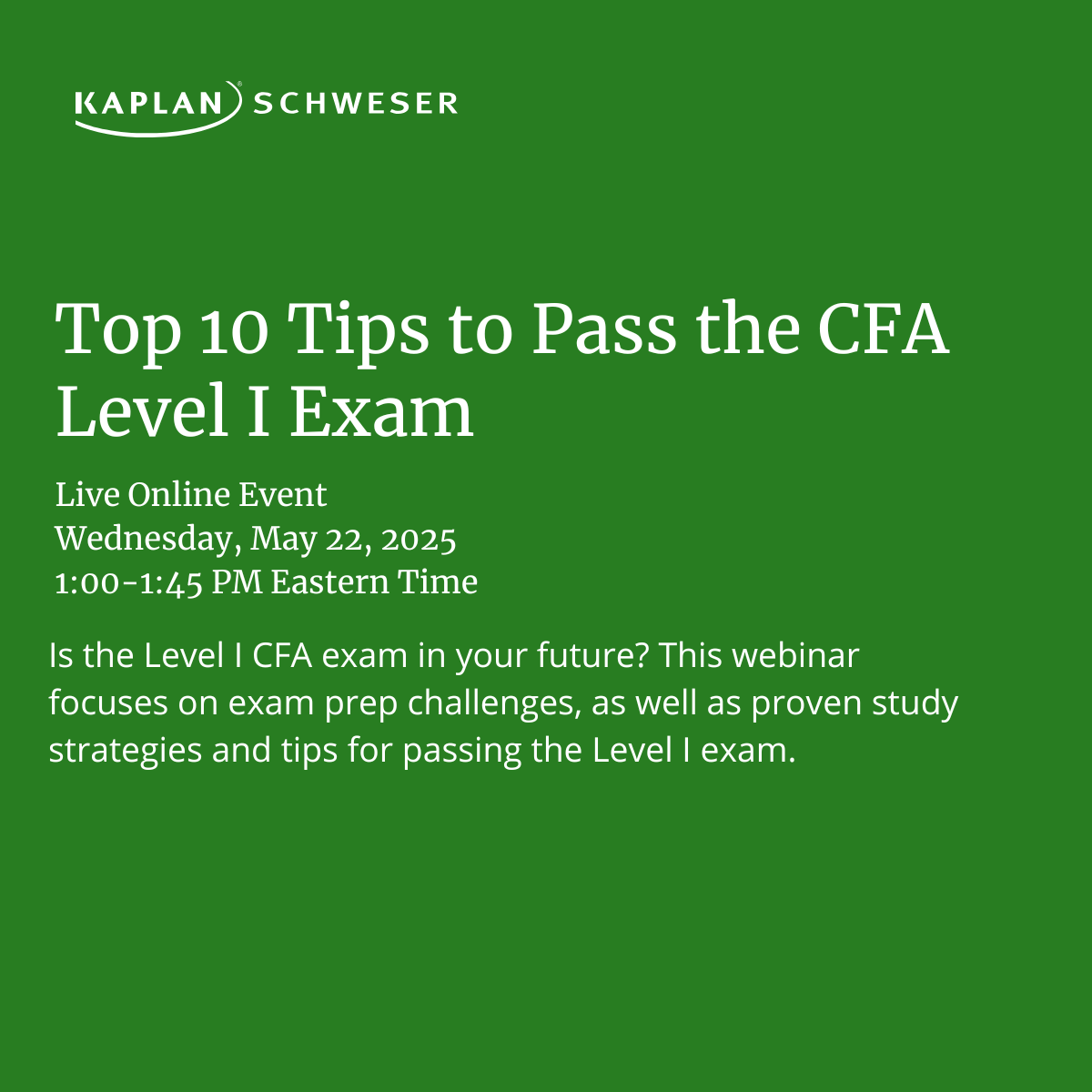 It's webinar week! Have you signed up yet for this event? Find the registration page here: bit.ly/CFAWebinarMay2…