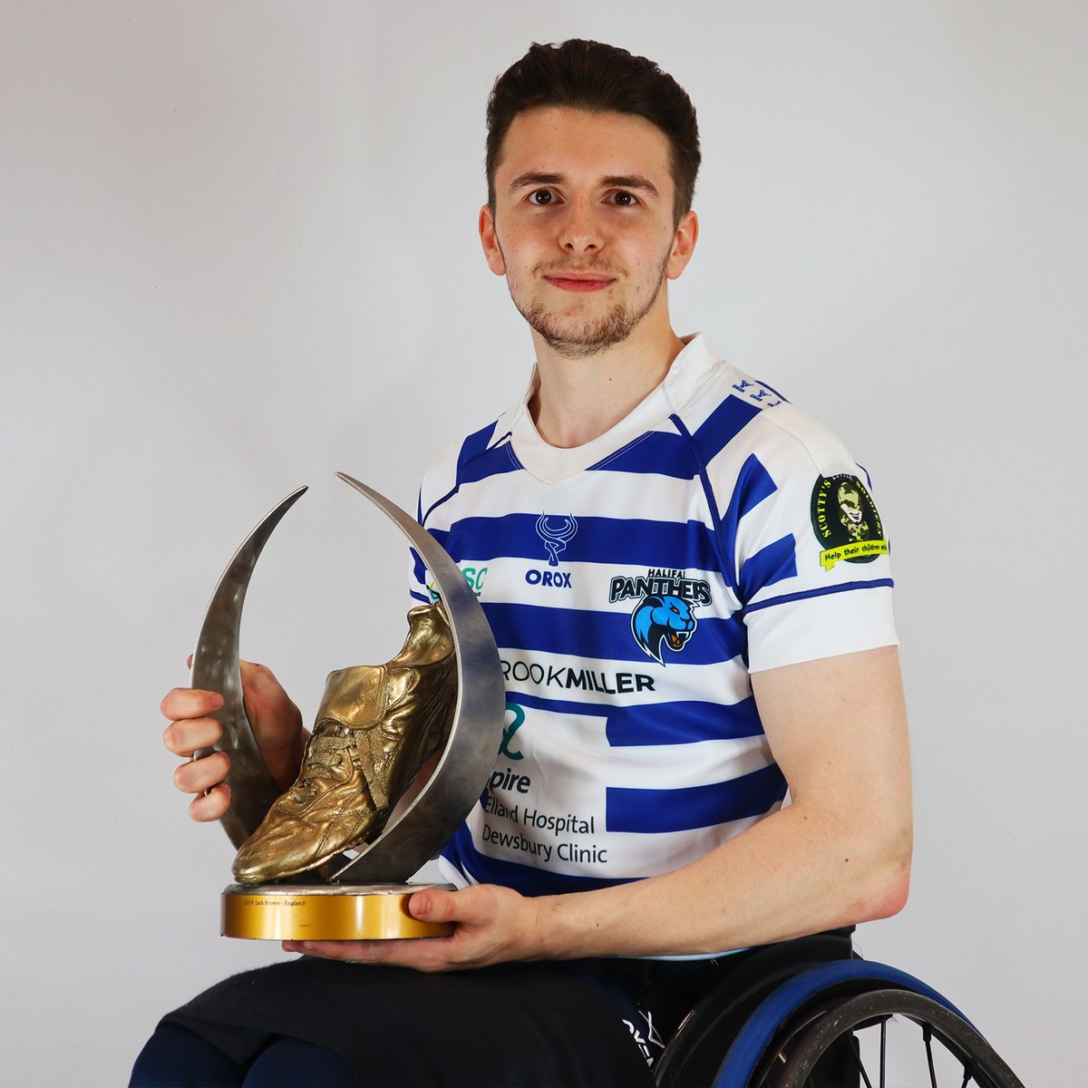 Halifax Panthers 🐾 (@halifaxpanthers) on Twitter photo GOLDEN BOY 🏆 Panthers Star Rob Hawkins with his 2024 Golden Boot Trophy as Best Player in the World 🙌 <a href="/England_RL/">England Rugby League</a>
Big year ahead for our Wheelchair Panthers starting with the Betfred Challenge Cup Final on Saturday 14th June 🔵⚪️🐾 Tickets on sale now: shorturl.at/Gzkjm GOLDEN BOY 🏆 Panthers Star Rob Hawkins with his 2024 Golden Boot Trophy as Best Player in the World 🙌 <a href="/England_RL/">England Rugby League</a>
Big year ahead for our Wheelchair Panthers starting with the Betfred Challenge Cup Final on Saturday 14th June 🔵⚪️🐾 Tickets on sale now: shorturl.at/Gzkjm