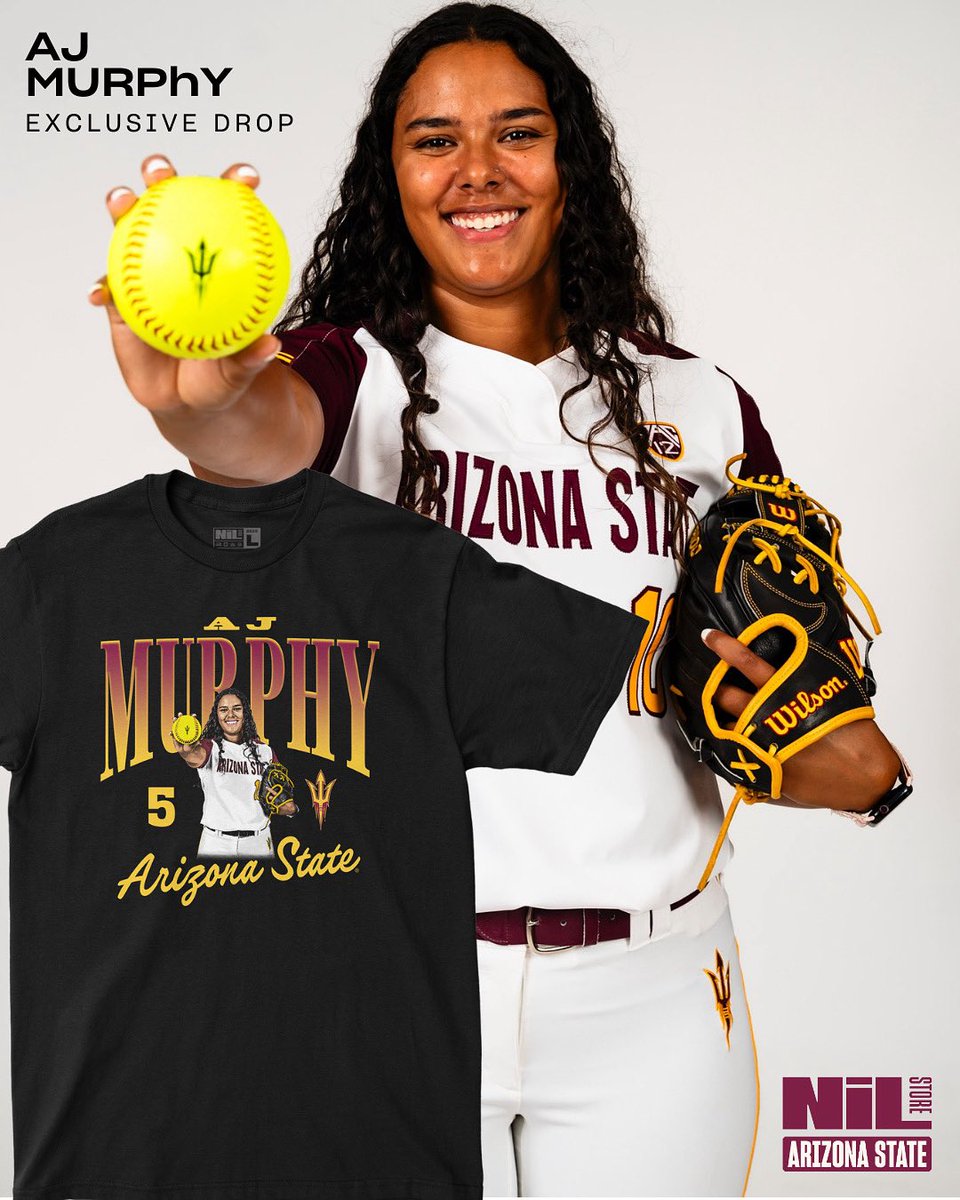 ‼️AJ MURPHY EXCLUSIVE MERCH‼️

Go check it out!!
nil.store/arizona-state/…