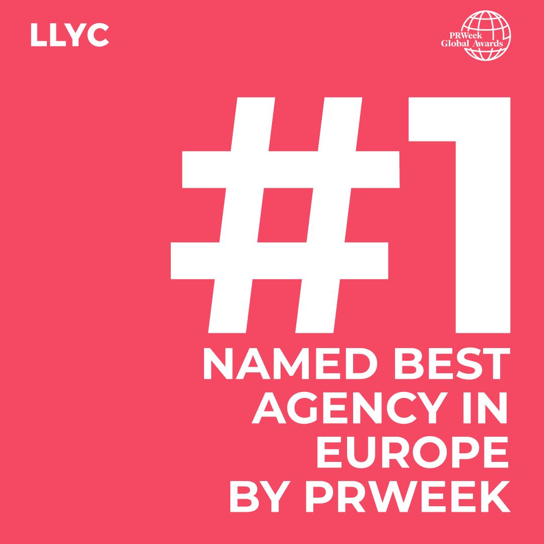We’ve been named Best Agency in Europe (outside the UK) at <a href="/PRWeekAwards/">PRWeekAwards</a>. 🥇

We also received a Highly Commended for Free the Voices, a bold take on AI and diversity.

We’re not just telling stories, we’re reshaping how they sound and inspire. 👉 ow.ly/3P1h30sMAit