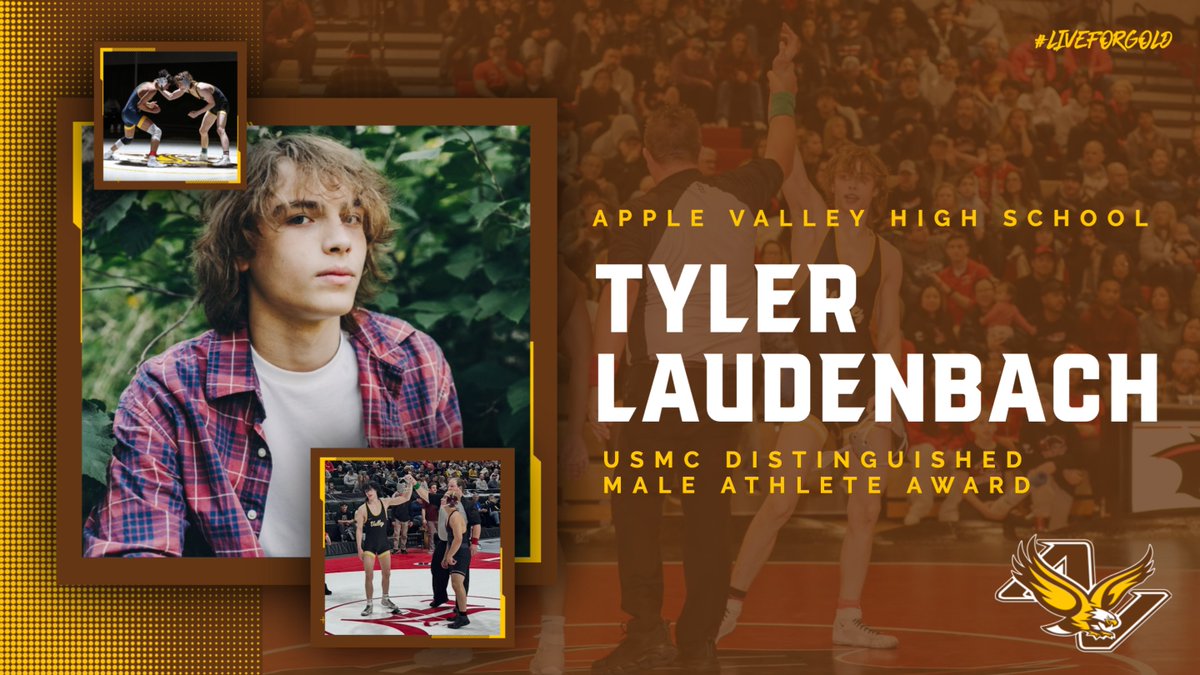 Congratulations to Tyler Laudenbach for receiving the 2025 United States Marine Corps Distinguished Male Athlete award at AVHS! 🦅

2025 AVHS SENIOR AWARDS VIDEO LINK
youtube.com/watch?v=Wy6KLn…