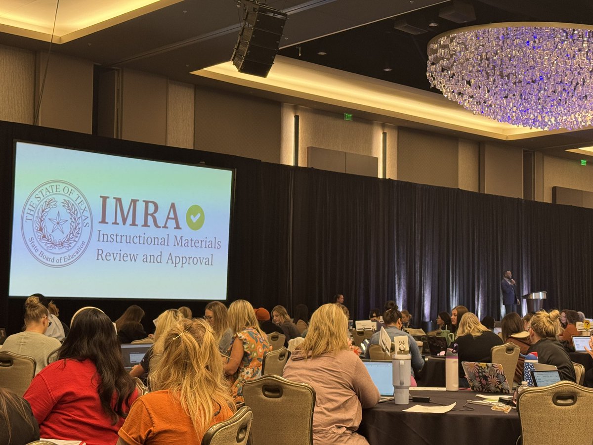 Spent the last 4 days working alongside over 500 educators from across the state reviewing instructional materials.  This has been a tremendous learning experience! #Texas #instructionalreview #IMRA #NISD