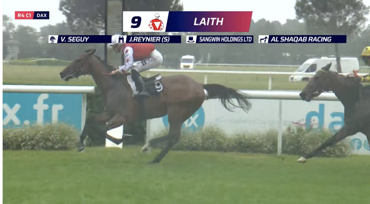 Autumn Sale <a href="/InfoArqana/">ARQANA</a> purchase Laith moves past the €100K prize-money mark for the year with another impressive win for owner Will Sangwin.  

He has done nothing but improve since joining Jerome Reynier, winning a Quinte and class 2, and hopefully there is a lot more to come!
