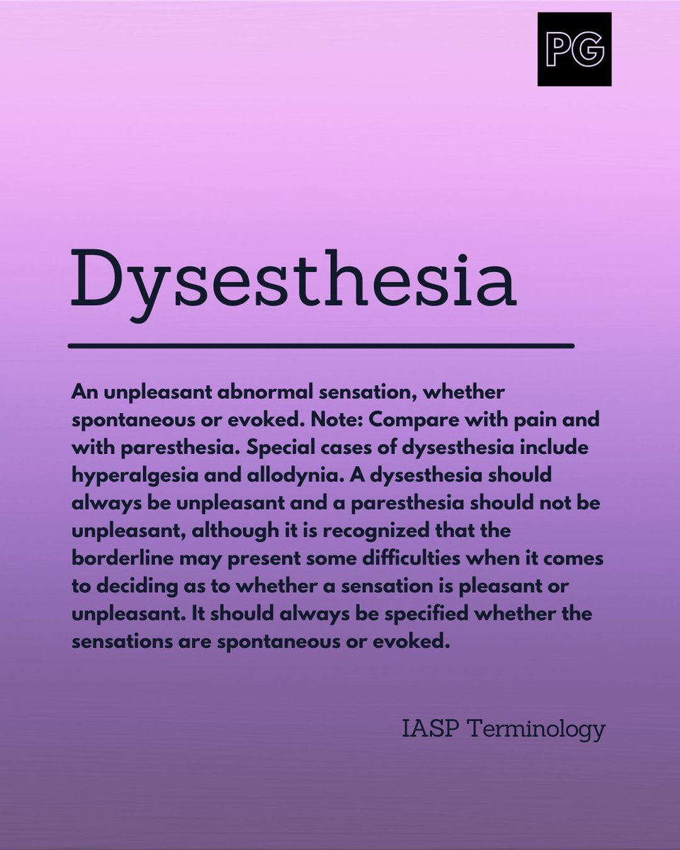 This is just one of the many essential terms we break down in the upcoming Pain Terminology Guide — made by Pain Geeks for Pain Geeks.

💥 It’s clear, clinically useful, and FREE on our community platform very soon. Keep your eyes peeled — you won’t want to miss it!