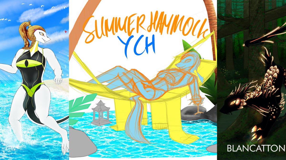 Summer YCH Hammocktail

Price is USD $75
Payment via paypal
All gender allowed

Probably made for multiple slots if possible