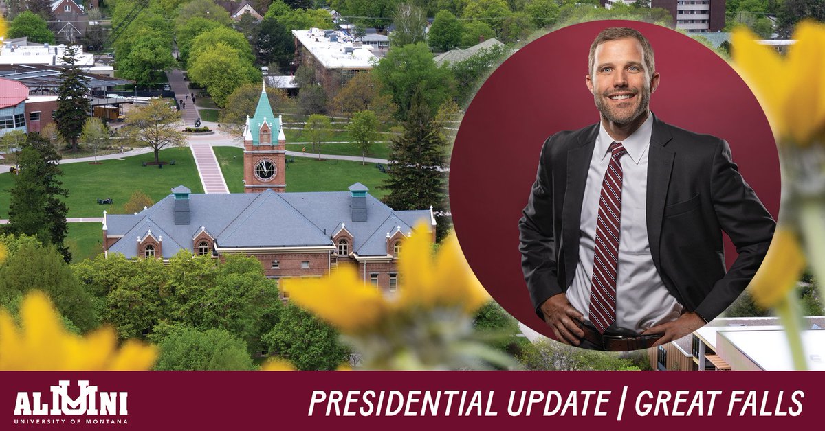 Montana Alumni (@grizalum) on Twitter photo Great Falls Grizzlies—this one’s for you!
Join UM President <a href="/SethBodnar/">Seth Bodnar</a> for exciting campus updates, complimentary drinks/apps and a chance to connect with fellow alumni & friends.
⏰ 5–7 p.m.
📅 May 20 (Tomorrow)
📍 Haute Hive | 721 Central Ave
RSVP ➡️ bit.ly/gf-griz Great Falls Grizzlies—this one’s for you!
Join UM President <a href="/SethBodnar/">Seth Bodnar</a> for exciting campus updates, complimentary drinks/apps and a chance to connect with fellow alumni & friends.
⏰ 5–7 p.m.
📅 May 20 (Tomorrow)
📍 Haute Hive | 721 Central Ave
RSVP ➡️ bit.ly/gf-griz
