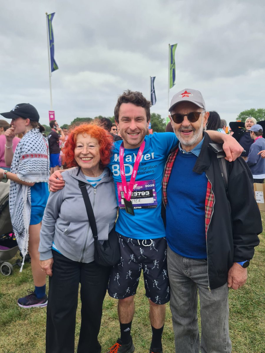MyrWkfld's tweet photo. Fantastic afternoon running a PB at the #HackneyHalf yesterday for @BIDdetention! 

I'm almost at my £1250 target so any little donation would be massively appreciated: https://t.co/KhAkq4EKUn https://t.co/WVrf1YBvik