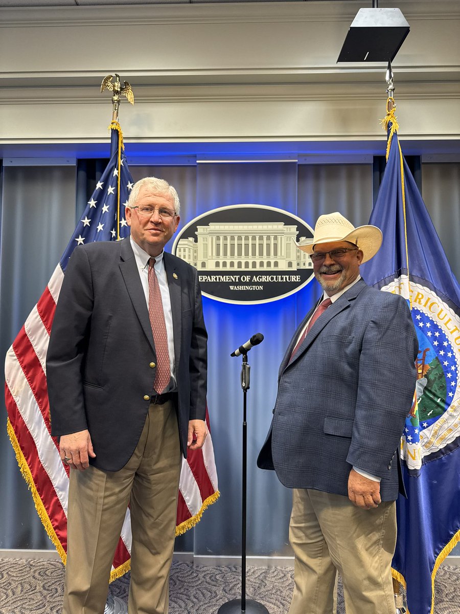 Frank Lucas (@repfranklucas) on Twitter photo This morning, Oklahoma’s very own Jimmy Emmons was sworn in to serve at the <a href="/USDA/">Dept. of Agriculture</a> Natural Resources Conservation Service.
As a lifelong Oklahoman, Jimmy has spent years working around the state and across the country promoting innovative and voluntary conservation practices. This morning, Oklahoma’s very own Jimmy Emmons was sworn in to serve at the <a href="/USDA/">Dept. of Agriculture</a> Natural Resources Conservation Service.
As a lifelong Oklahoman, Jimmy has spent years working around the state and across the country promoting innovative and voluntary conservation practices.