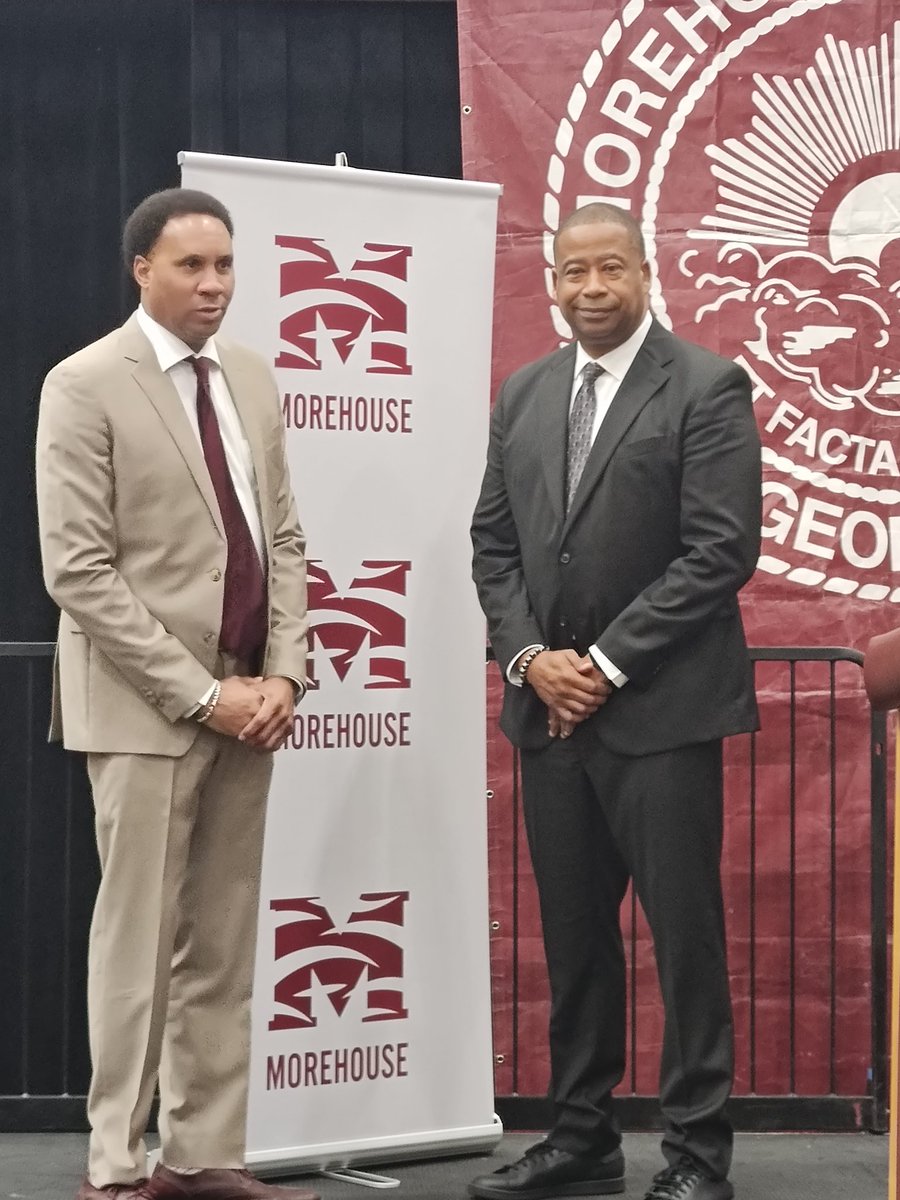 slythesportsguy (@slythesportsguy) on Twitter photo For the first time in 50+ years, Morehouse College selects a basketball coach who isn't from the McAfee tree. Coach Larry Dixon is the new Head Basketball Coach <a href="/MaroonTigers/">Morehouse Maroon Tigers</a> For the first time in 50+ years, Morehouse College selects a basketball coach who isn't from the McAfee tree. Coach Larry Dixon is the new Head Basketball Coach <a href="/MaroonTigers/">Morehouse Maroon Tigers</a>