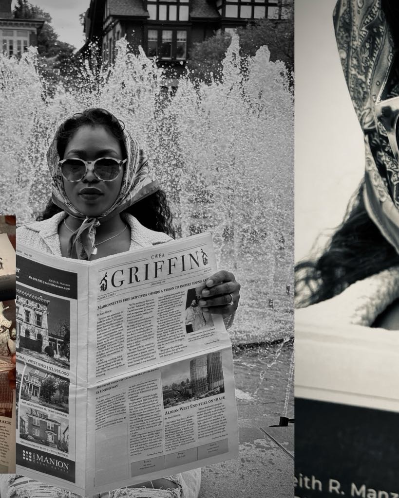 pmtsstl's tweet image. Extra, extra — read all about it. 📰💋 Channeling old-school elegance with a side of breaking news and bold lips.

Model: @hairbydijia
Makeup Artist: @alibybeauty

#pmtsstl #stlmua #pmts #VintageVibes #STL #cosmetologyschool #photoshootmakeup