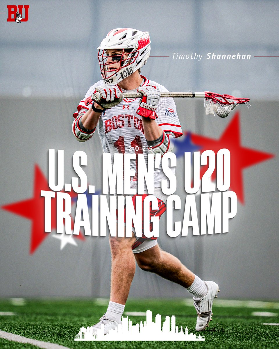 BU Men's Lacrosse (@terriermlax) on Twitter photo Congrats to Timothy Shannehan on being invited to <a href="/USA_Lacrosse/">USA Lacrosse</a>'s training camp ahead of the 2025 World Lacrosse Men's U20 Championship!
goterriers.com/news/2025/5/19… Congrats to Timothy Shannehan on being invited to <a href="/USA_Lacrosse/">USA Lacrosse</a>'s training camp ahead of the 2025 World Lacrosse Men's U20 Championship!
goterriers.com/news/2025/5/19…