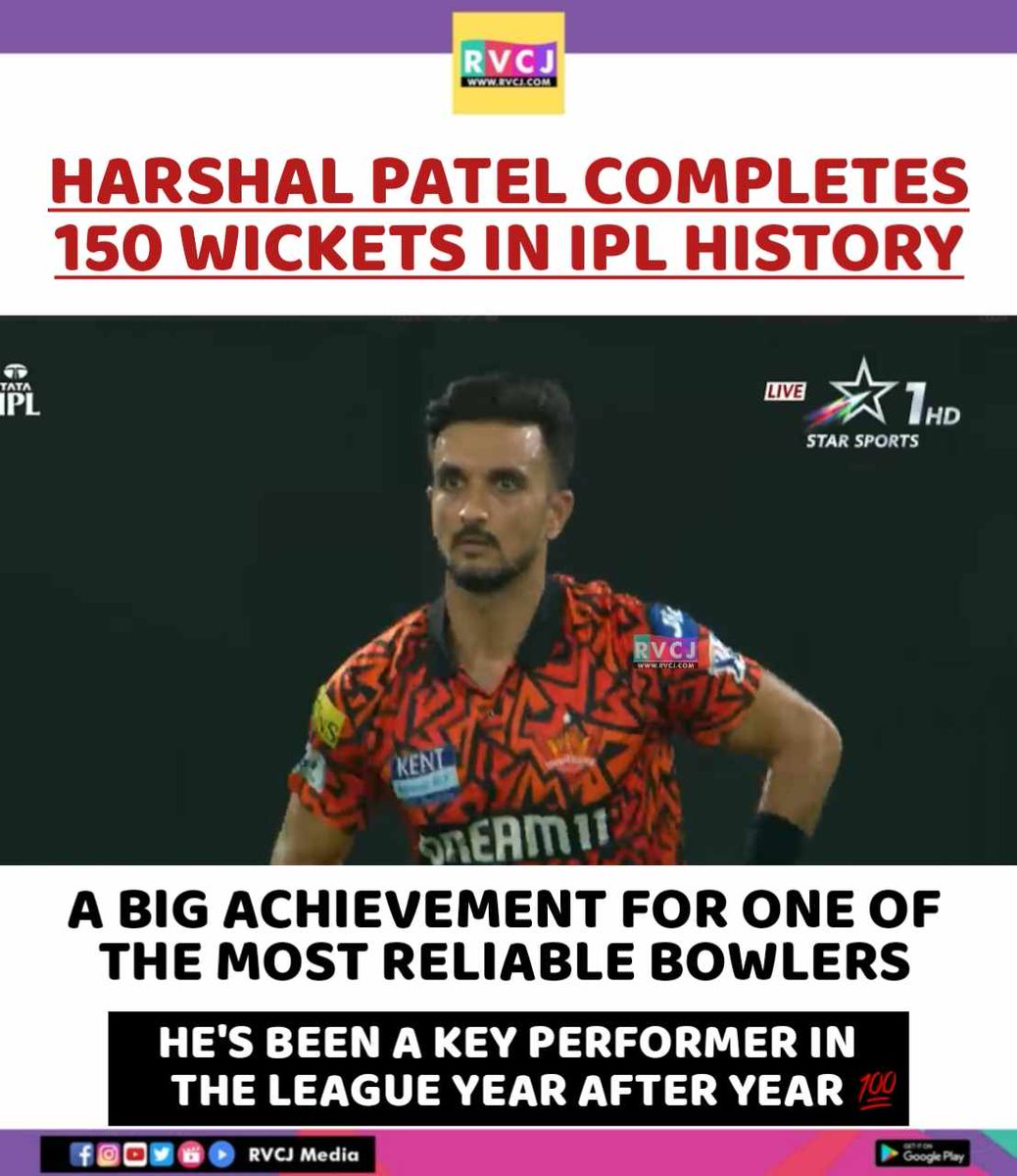 RVCJ_Sports's tweet image. Harshal Patel 
#harshalpatel