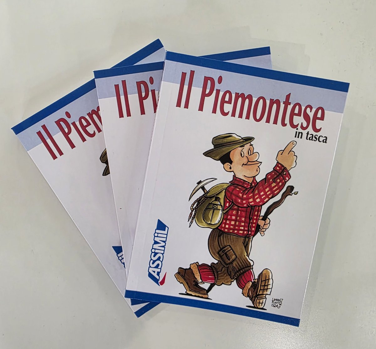 Un libro tascabile utile e interessante è quello di  Francesco Rubat Borel e Mauro Tosco,  "Il #Piemontese in tasca" (#AssimilItalia).
La  "lenga piemontèisa"  per l'uso nella vita dei giorni nostri. Incontro con gli autori al #SalTo25, Spazio #EditoriDelPiemonte