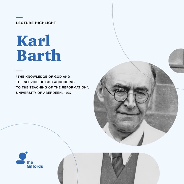 GiffordLectures's tweet image. Karl Barth was a highly influential Swiss theologian and one of the most significant thinkers in 20th-century Protestant theology. #TheGiffords
