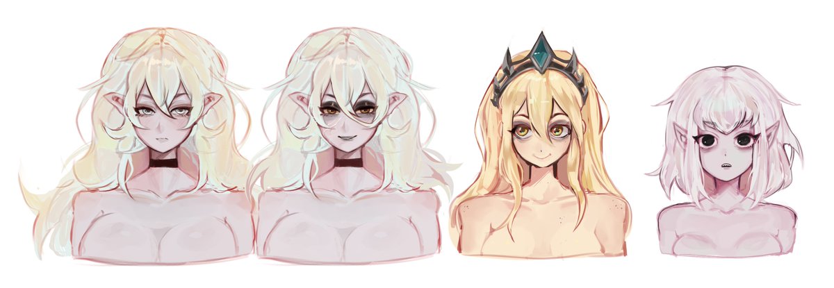 my dnd characters heads :р