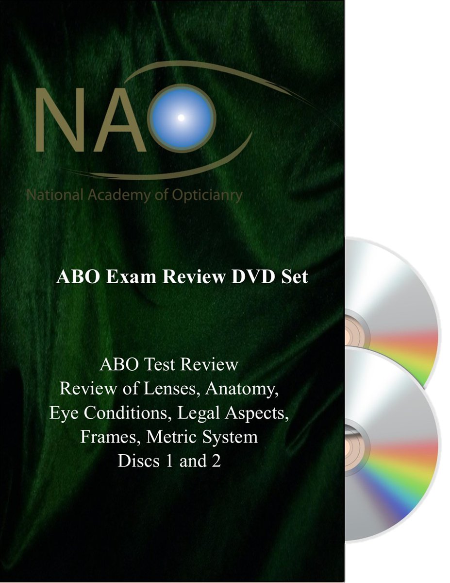Get it before it's gone!  Learn more about our ABO Basic Certification Exam Review DVD Set! - mailchi.mp/nao.org/are-yo…