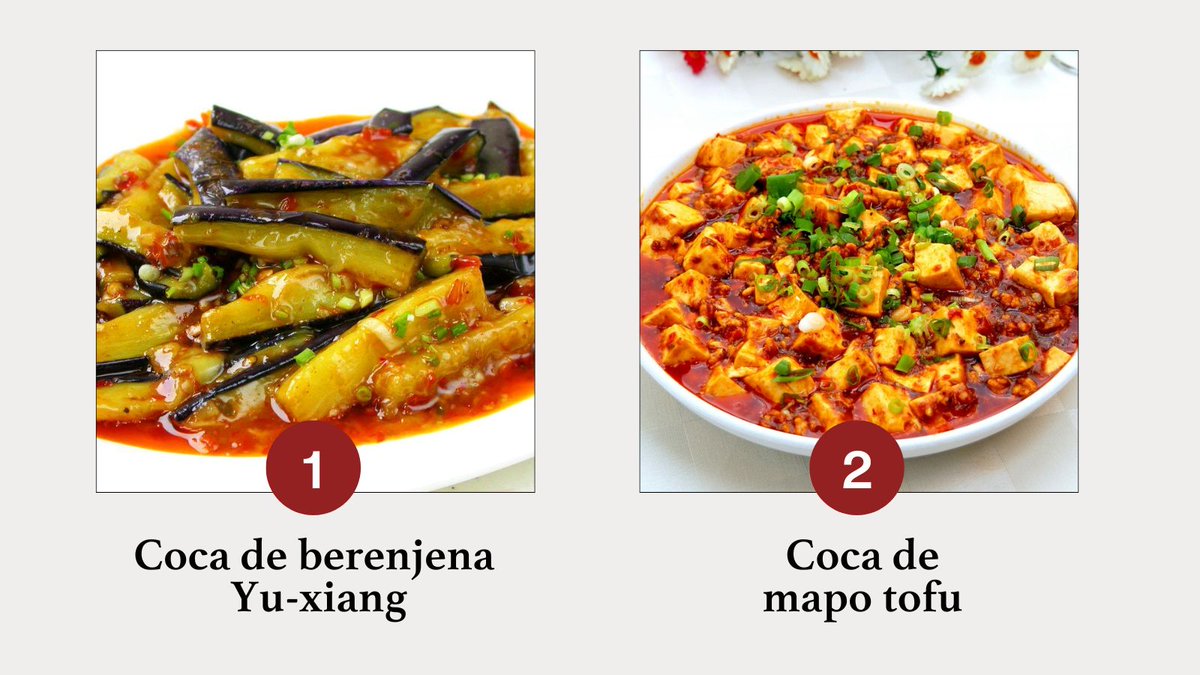 ¿Sabías que la coca tiene versión china? El chef Jimmy nos enseña a preparar dos cocas: una con mapo tofu, otra con berenjena Yu-xiang. Picantes, sabrosas y con una masa de trigo, arroz y soja. Umm! ¿Te apuntas? bit.ly/3FhTIcG