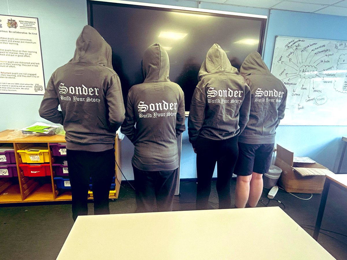 Year 10 pupils working on the entrepreneur project with F2D-ITC received their finished hoodies today! Pupils were challenged with designing a slogan &amp; brand which reflected the academy’s values of being bold, ambitious, collaborative &amp; kind. They have done an amazing job! 🤩🤗