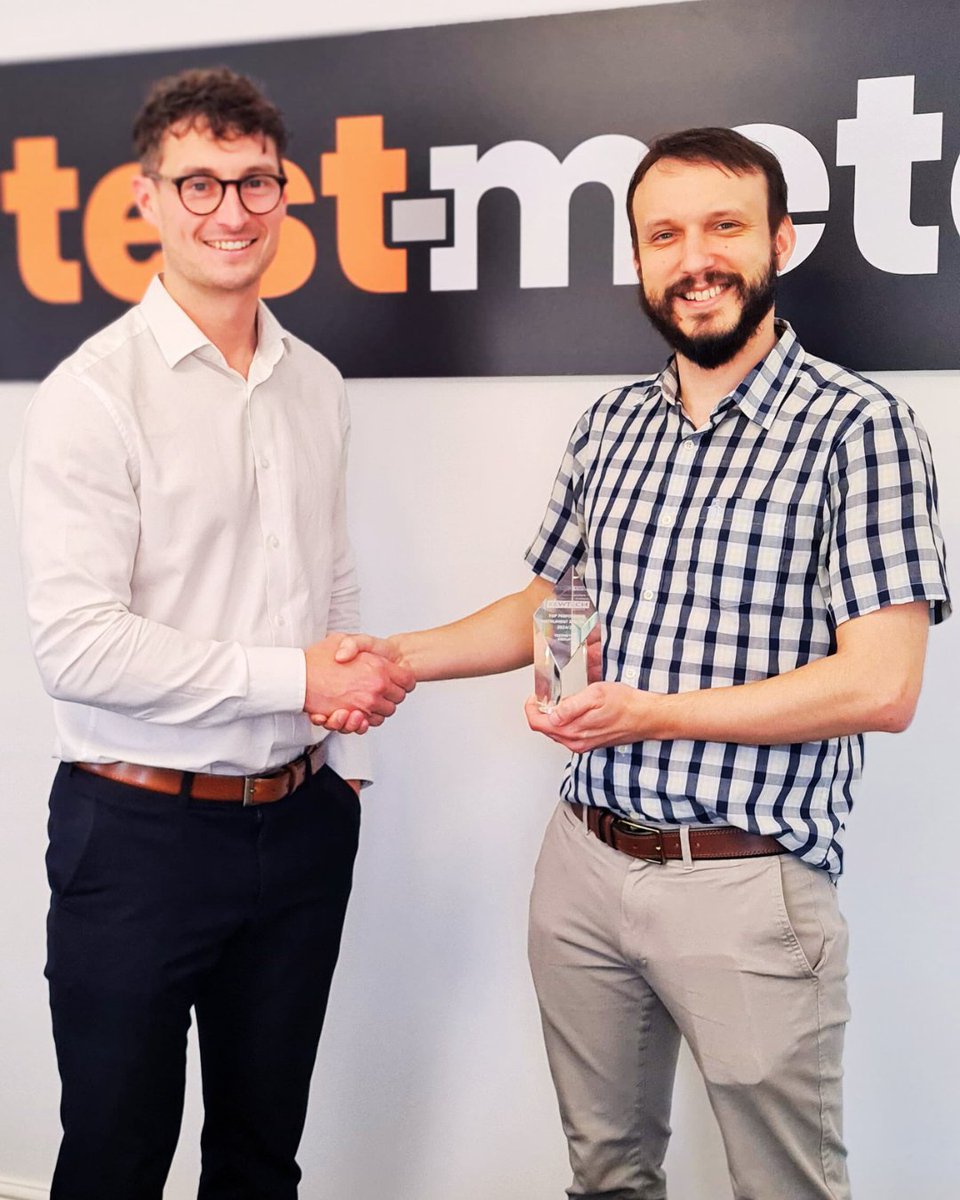 🏆 You’ve been trusting us with your test equipment for years. Turns out, <a href="/kewtechcorp/">Kewtech Corporation</a> noticed.

We've just scooped their “Top Performing Instrument Specialist 24/25” award

👉 Join the thousands who trust the UK’s #1 test instrument supplier: test-meter.co.uk/kewtech

#TestMeter