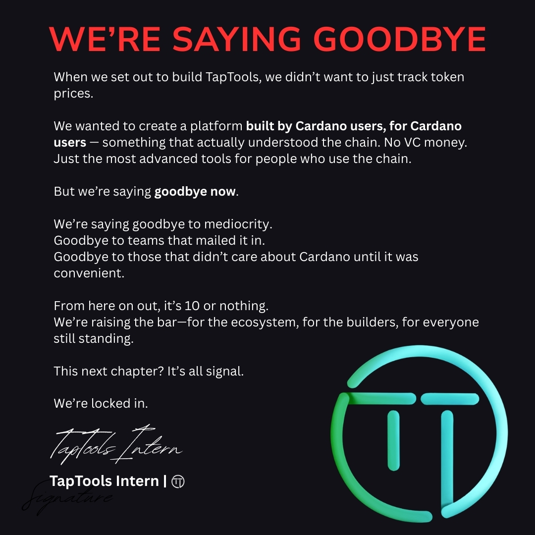 We need to come clean to the Cardano community and face the music.