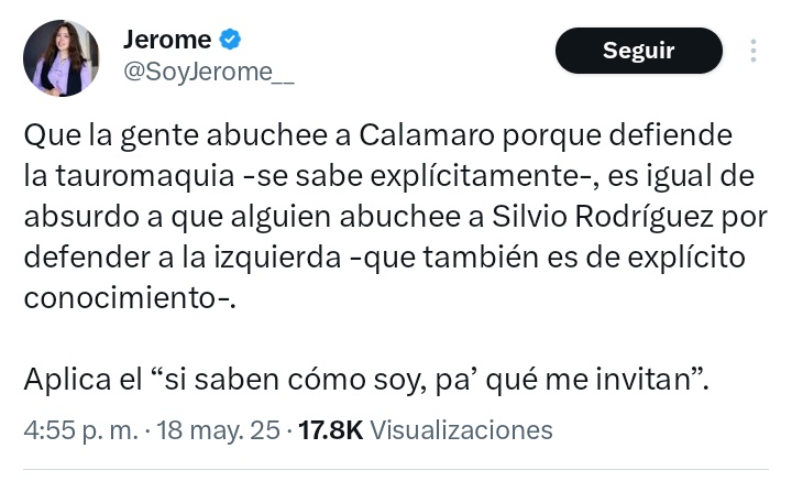 Lean a personas que no piensan como ustedes,escuchen voces diferentes a las suyas, salgan de la burbuja y toquen tierra para que no vayan por la vida  haciendo comparaciones estúpidas y exhibiendo su ignorancia.