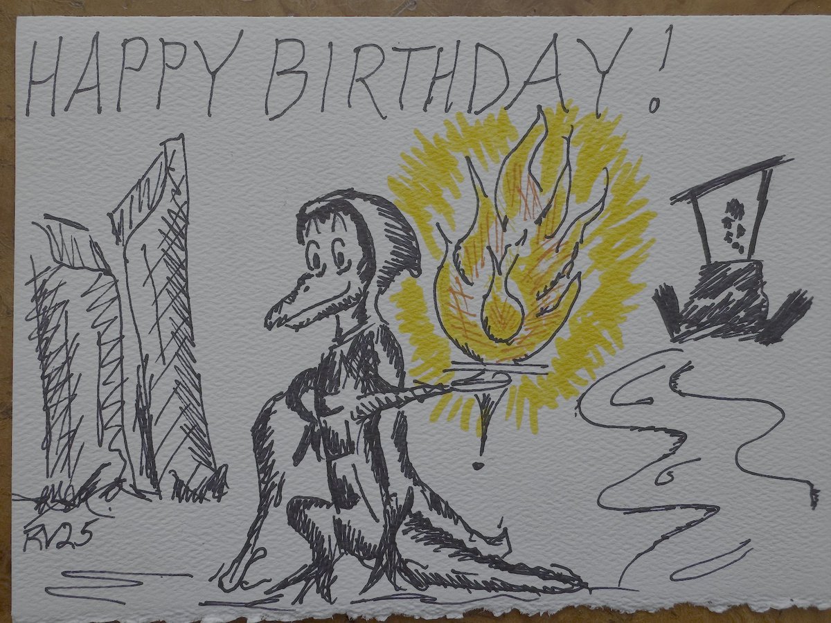 I just got Auridia's first piece of fan art, from my dad ♥️