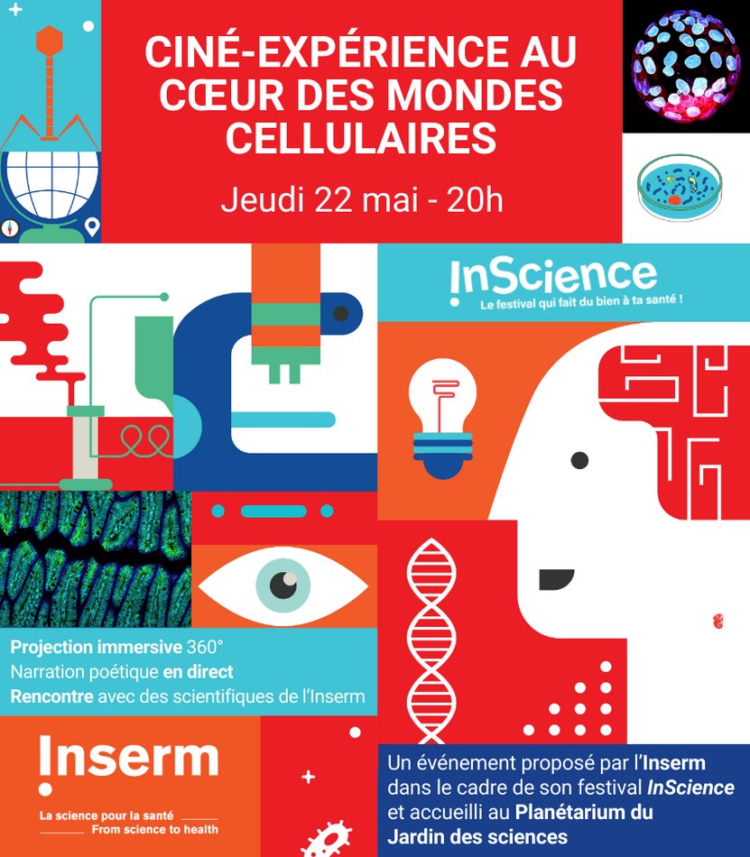PascalKessler4's tweet image. Want to see some amazing images and have some fascinating discussions about biology and microscopy 🧬🧫🔬??? See you this Thursday at 8pm at the Strasbourg planetarium! @InsermGrdOuest 

ℹ️jardin-sciences.unistra.fr/agenda/eveneme…